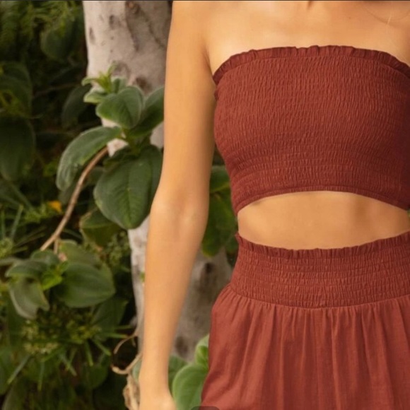 2 piece crop top pants set - Picture 5 of 14